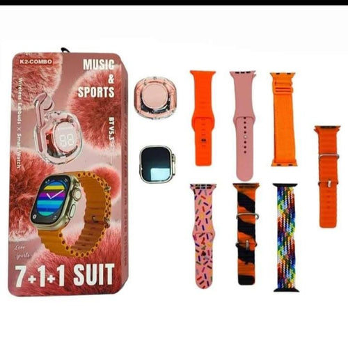 Combo K2 (Smartwatch + Audífonos Inalámbricos)