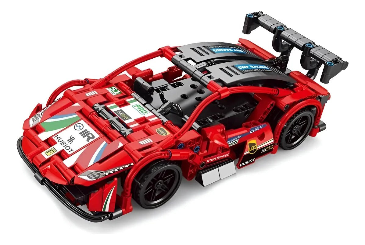 Carro Deportivo de Bloques – Modelo Racing (Set de Construcción)