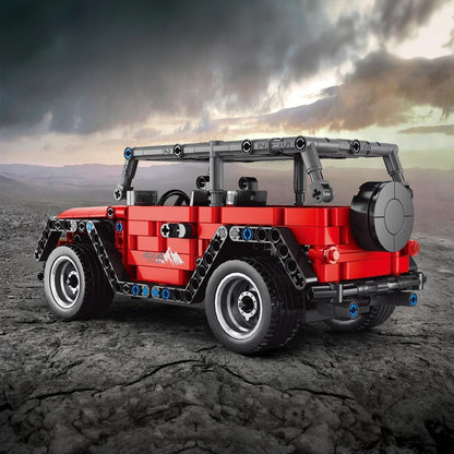 Jeep 4x4 RC de Bloques – Tipo LEGO Technic