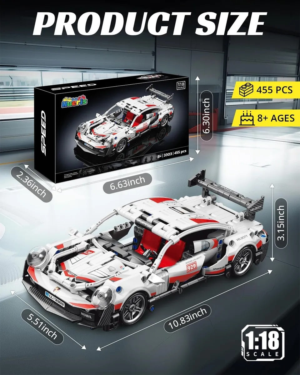 Carro Deportivo Racing – Bloques Tipo LEGO Technic