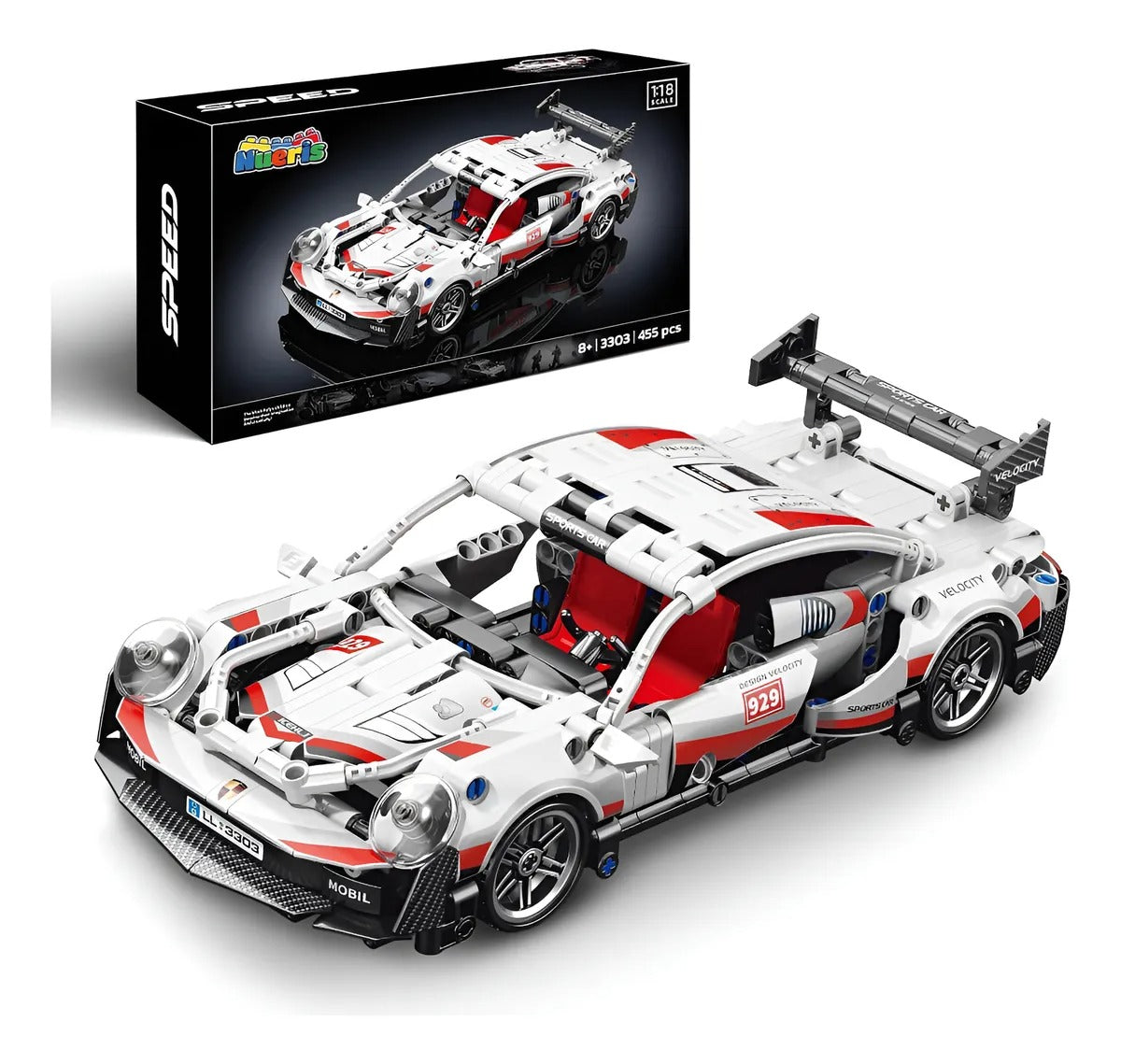 Carro Deportivo Racing – Bloques Tipo LEGO Technic