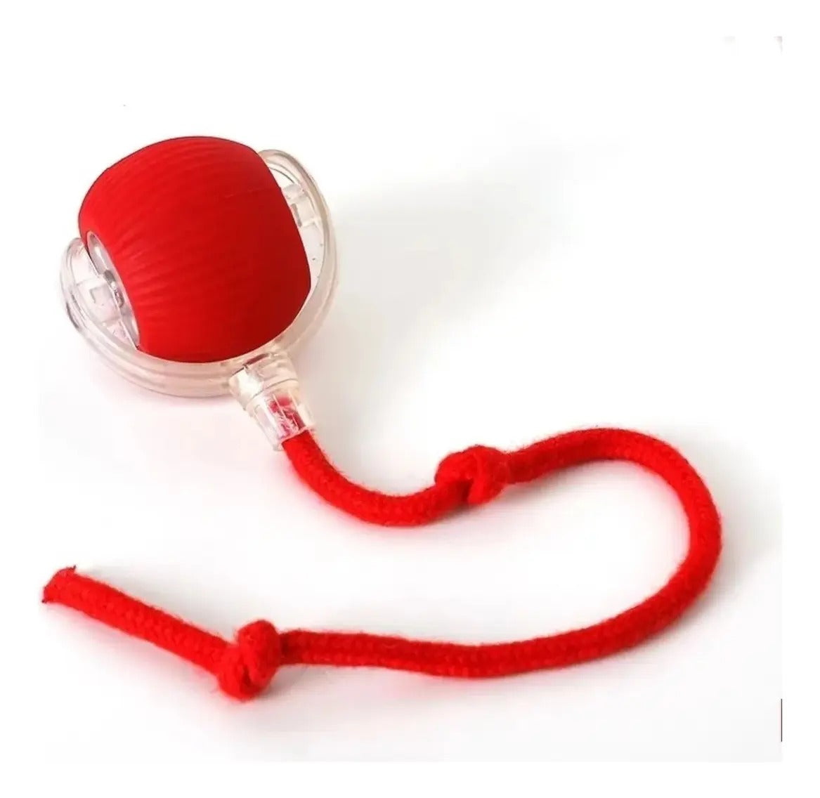 Pelota interactiva con cuerda para mascotas