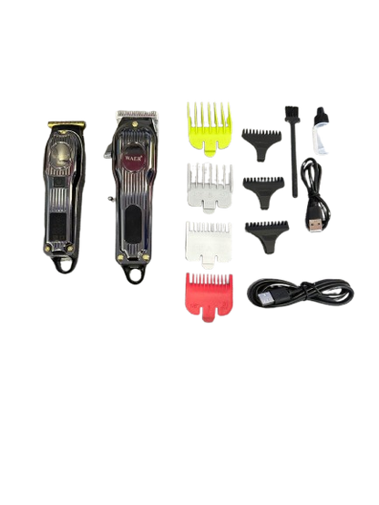 WAER Profesional 2 en 1 – Corte & Detalle 0123