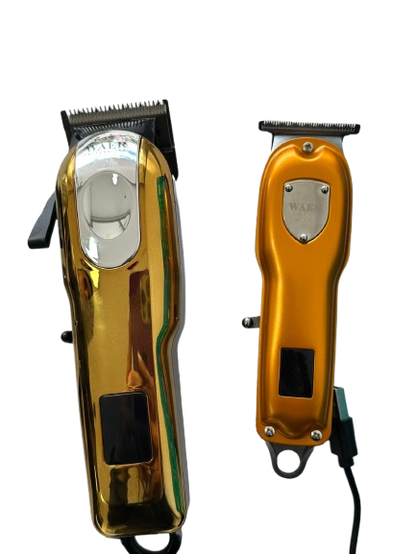 Máquina WAER Profesional WA-005 Dorada 2 en 1 – Corte + Detalle