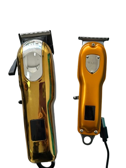 Máquina WAER Profesional WA-005 Dorada 2 en 1 – Corte + Detalle