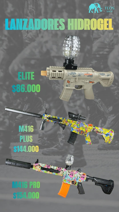 Lanzadora Hidrogel Elite