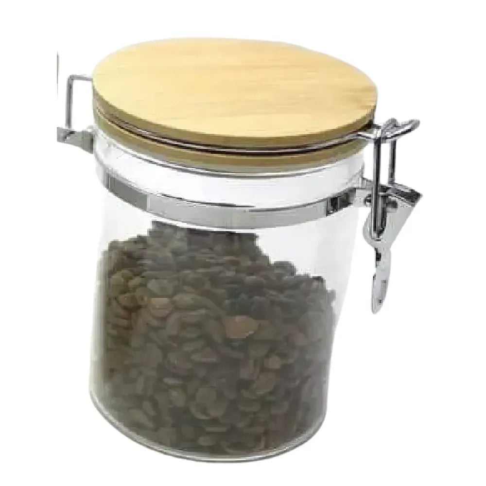 Frasco de Vidrio con Tapa Hermética D12