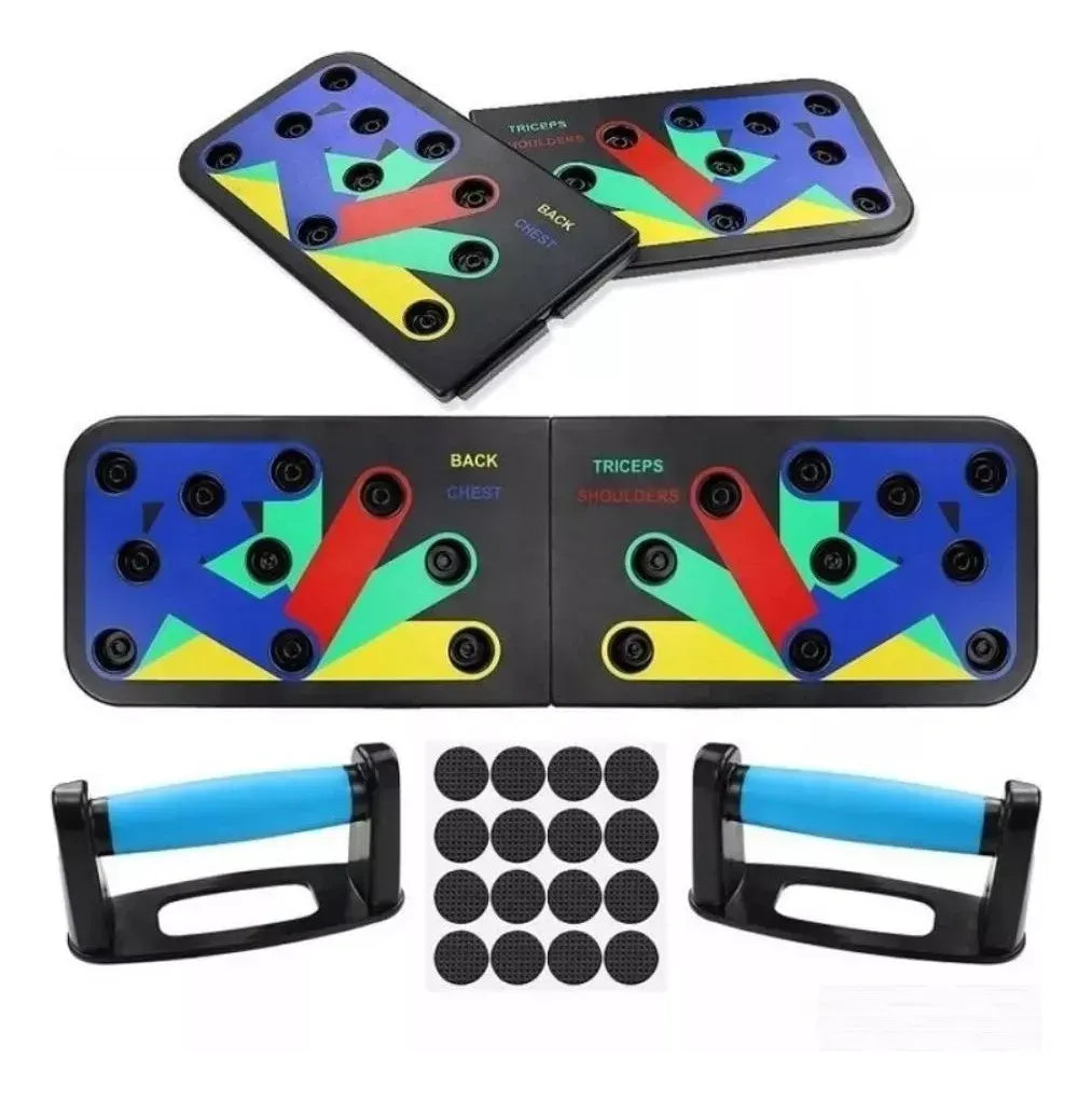 Tabla de Entrenamiento con Guía de Colores
