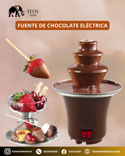 Fuente de chocolate eléctrica