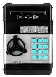 Alcancía Electrónica Infantil con Clave y Detector de Billetes