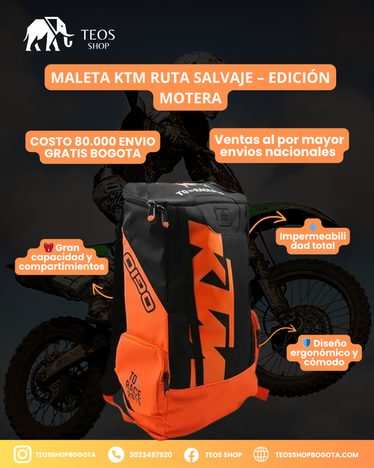 Maleta ktm Ruta Salvaje – Edición Motera