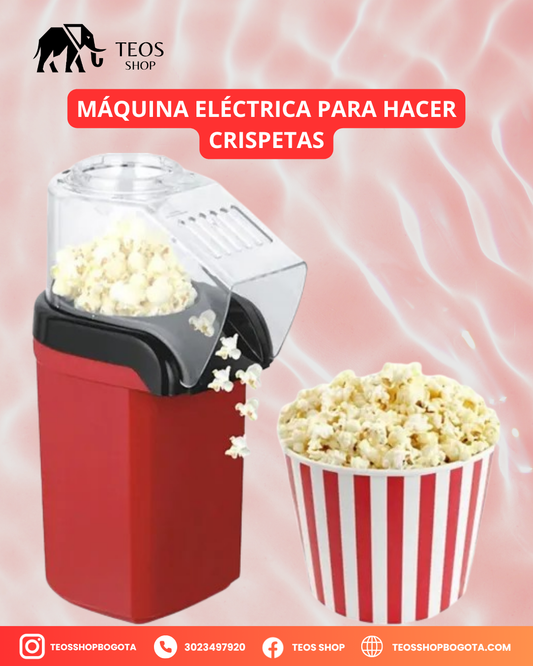 Máquina eléctrica para hacer crispeta