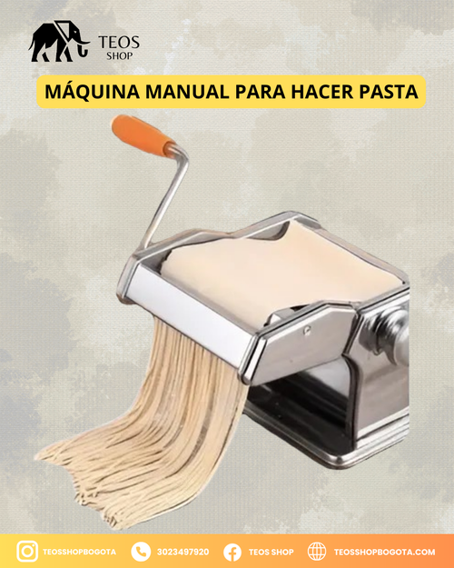 Máquina manual para hacer pasta