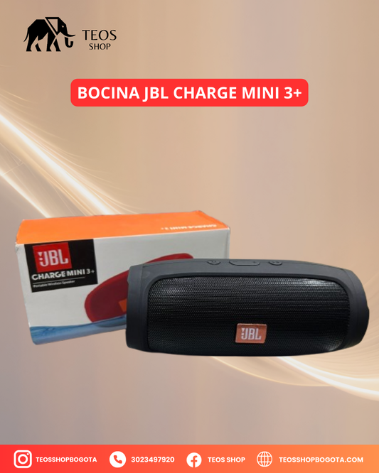 Bocina JBL Charge Mini 3+