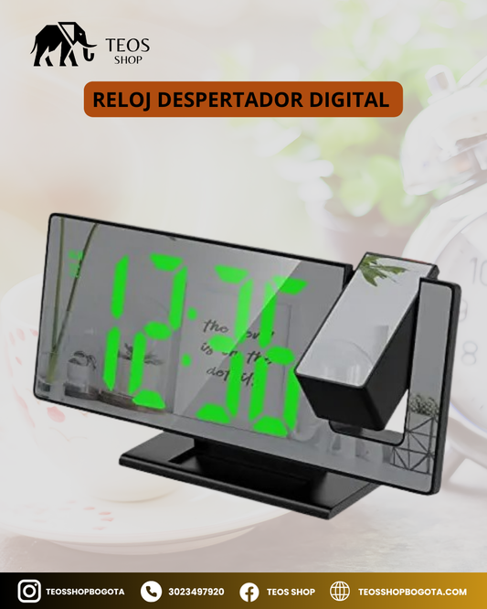 Reloj despertador digital