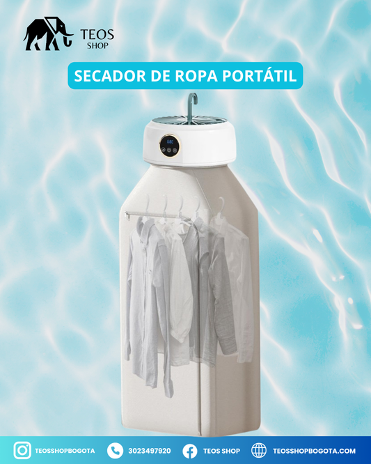 Secador de ropa portátil