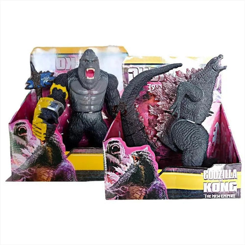 🦖🦍 Muñecos Godzilla vs King Kong