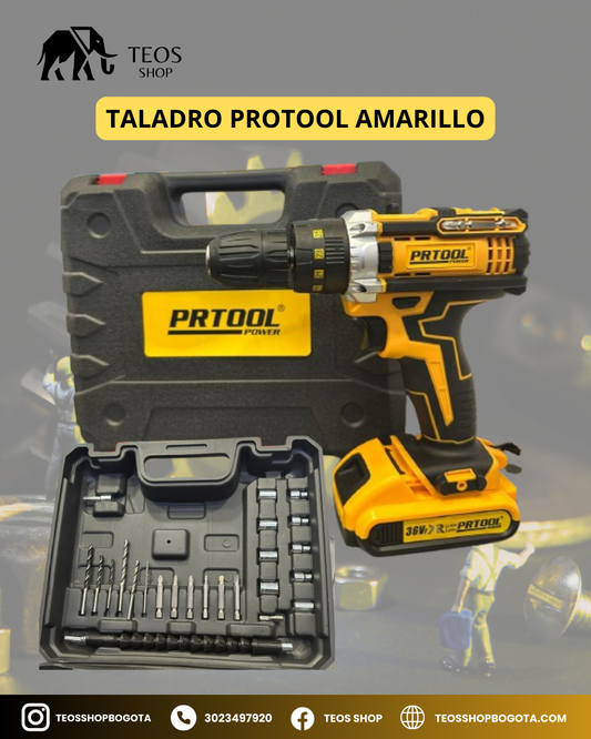 Taladro Protool Amarillo