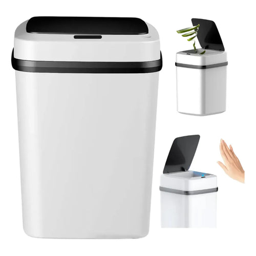 Caneca de basura inteligente con sensor