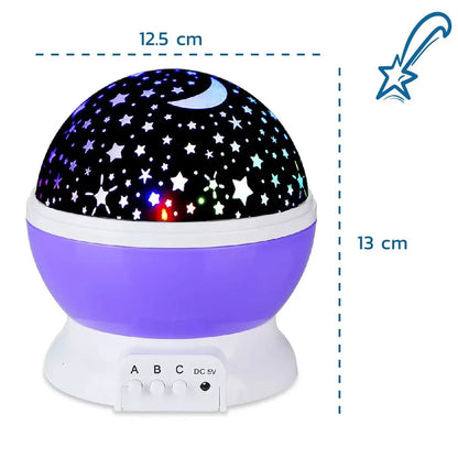 Lámpara Proyector Giratoria Cielo Estrellado
